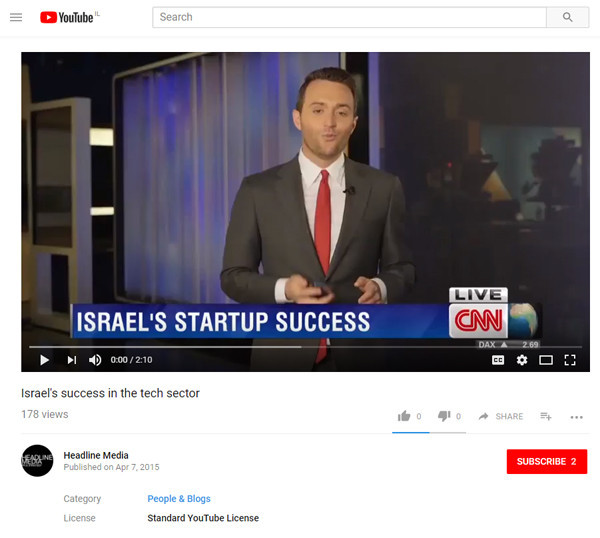CNN: Israel's success in the tech sector